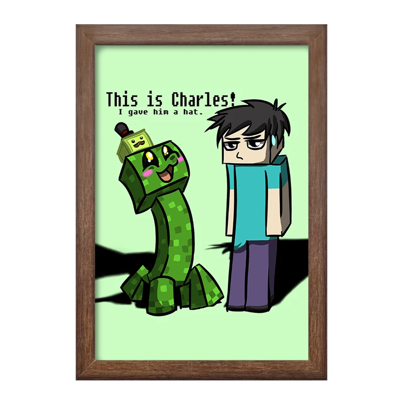 تابلو خندالو طرح ماینکرافت (Minecraft) کد F1666