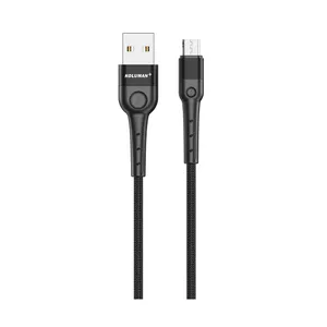 کابل تبدیل USB به MicroUSB کلومن پلاس مدل K6+ single طول 0.2 متر