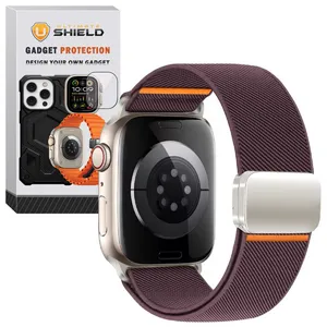 Ultimate Shield Fabric Mag Elastic Band suitable for Apple Watch Series SE/SE2/SE3/4/5/6 size 44mm