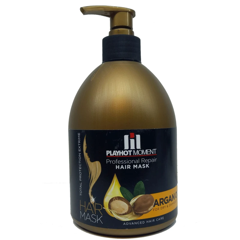 ماسک مو پلی هات مومنت مدل آرگان حجم 500 میلی لیتر