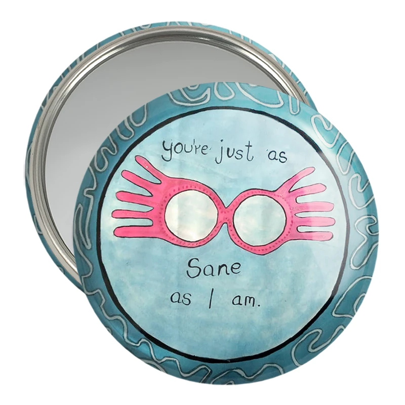 آینه جیبی خندالو مدل هری پاتر لونا لاوگود کد 24959