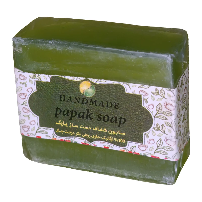 صابون پاپک مدل روغن درخت چای وزن 90 گرم