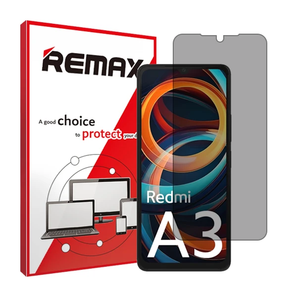 محافظ صفحه نمایش حریم شخصی ریمکس مدل HyPRV مناسب برای گوشی موبایل شیائومی Redmi A3