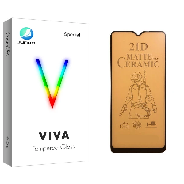 محافظ صفحه نمایش سرامیکی جانبو مدل Viva Glass مناسب برای گوشی موبایل شیائومی Poco M3