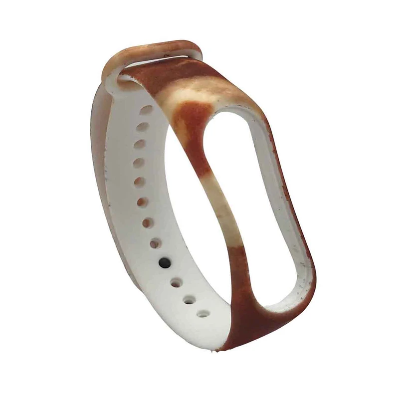 بند مدل BRWN02 مناسب برای مچ بند هوشمند شیائومی Mi Band 3 /Mi Band 4