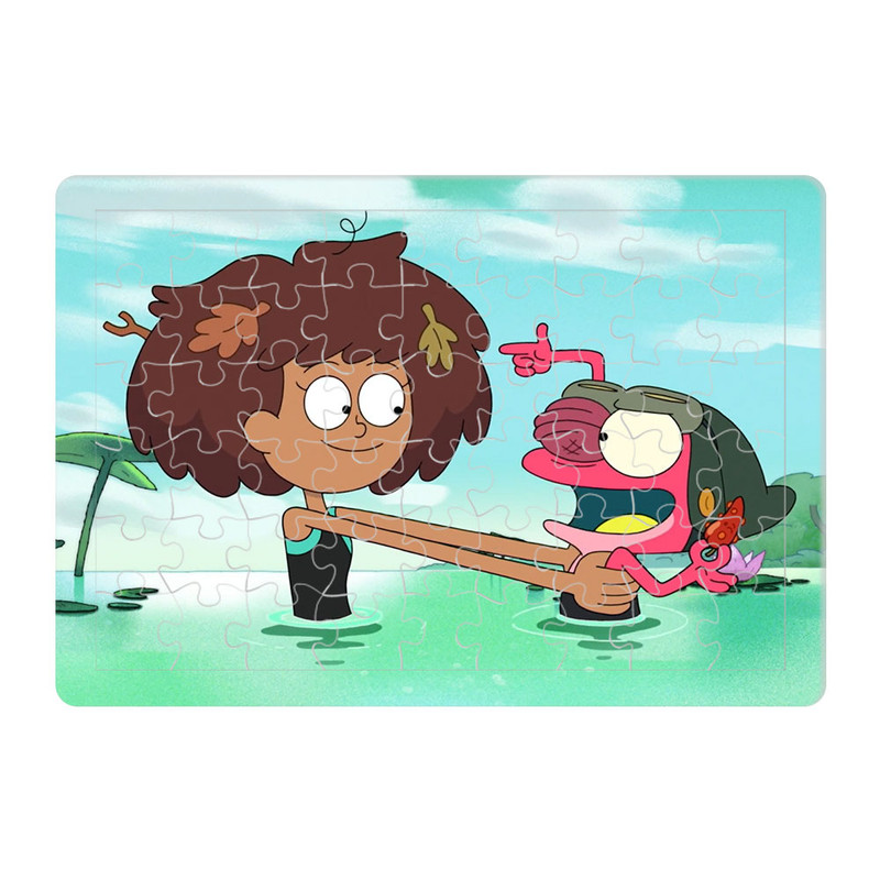 پازل 54 تکه طرح آمفيبيا مدل P095