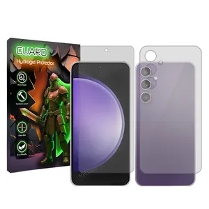 Guard Tough model transparent screen protector suitable for Samsung Galaxy S23 FE mobile phone along with the back protector