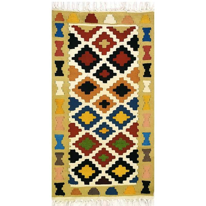 گلیم دستباف یک متری کد 123