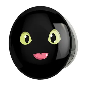 آینه جیبی خندالو طرح اژدها سواران DreamWorks Dragons مدل تاشو کد 13751 