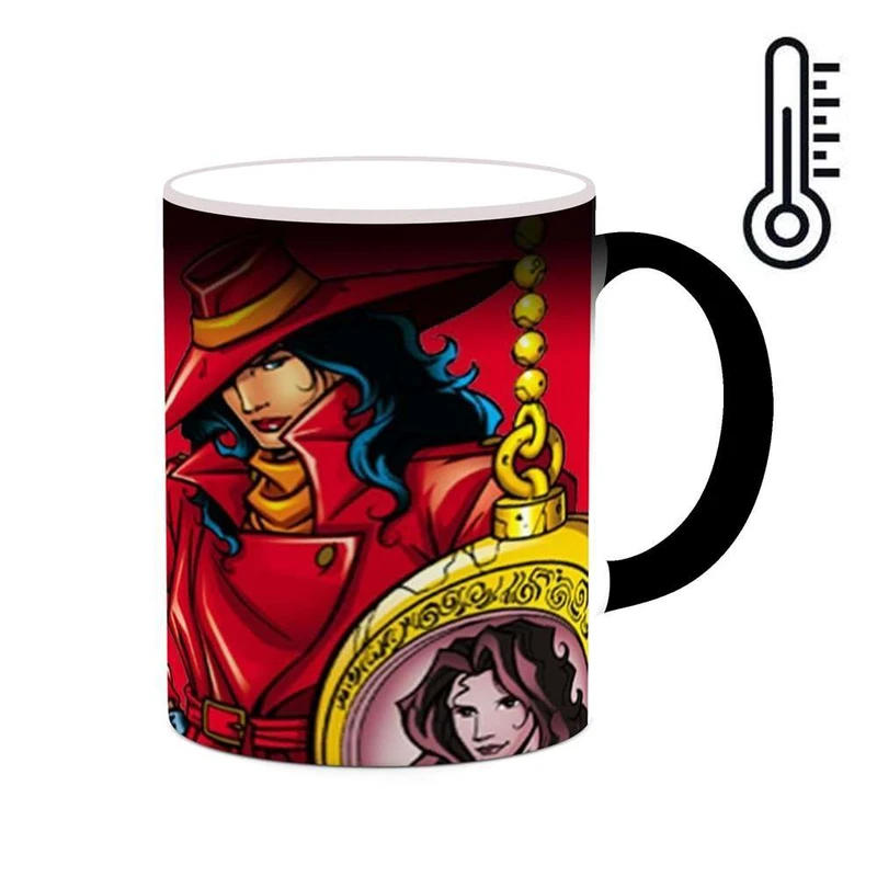 ماگ حرارتی کاکتی مدل کارتون Carmen Sandiego کد mgh22373