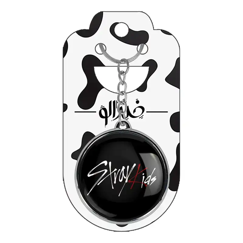 جاکلیدی خندالو طرح گروه استری کیدز Stray Kids مدل دوطرفه کد 1186311861