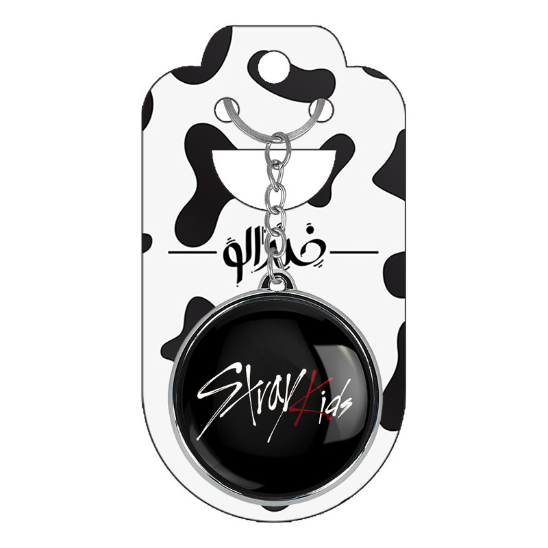 جاکلیدی خندالو طرح گروه استری کیدز Stray Kids مدل دوطرفه کد 1186311861