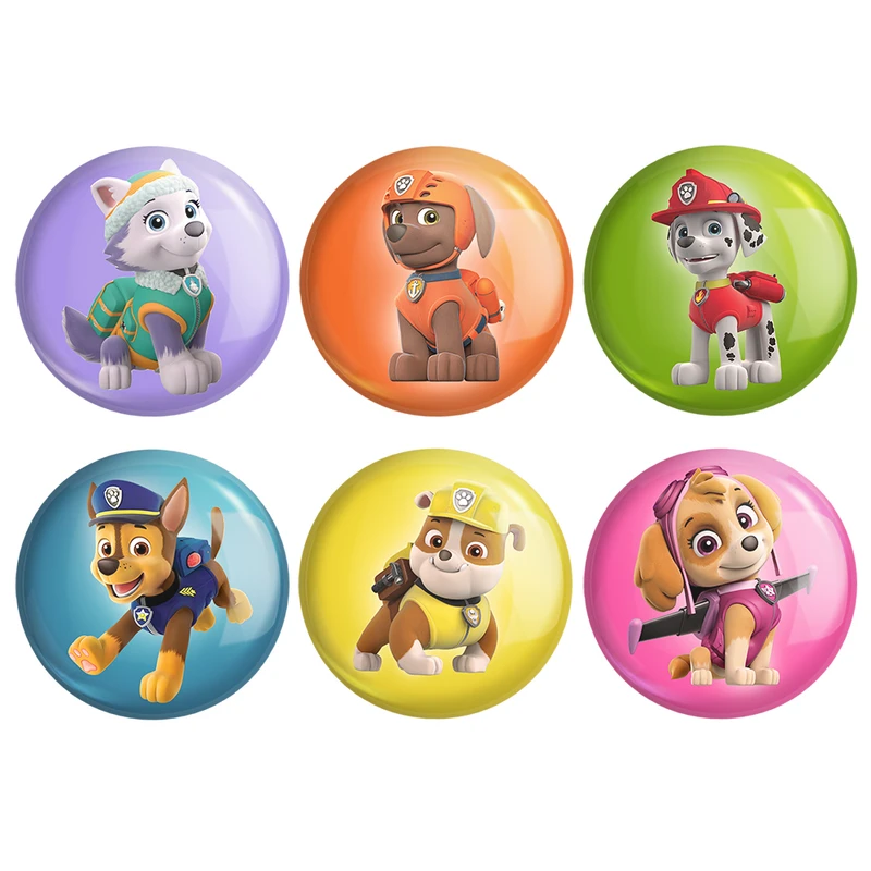 مگنت خندالو طرح سگ های نگهبان کد 183B مجموعه 6 عددی