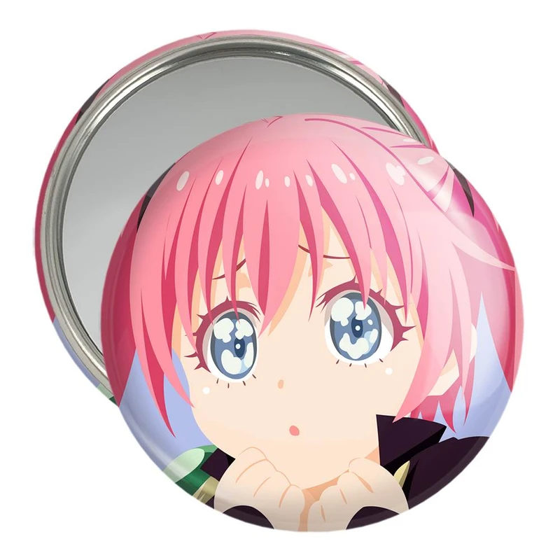 آینه جیبی خندالو مدل میلیم انیمه اسلایم  کد 13101