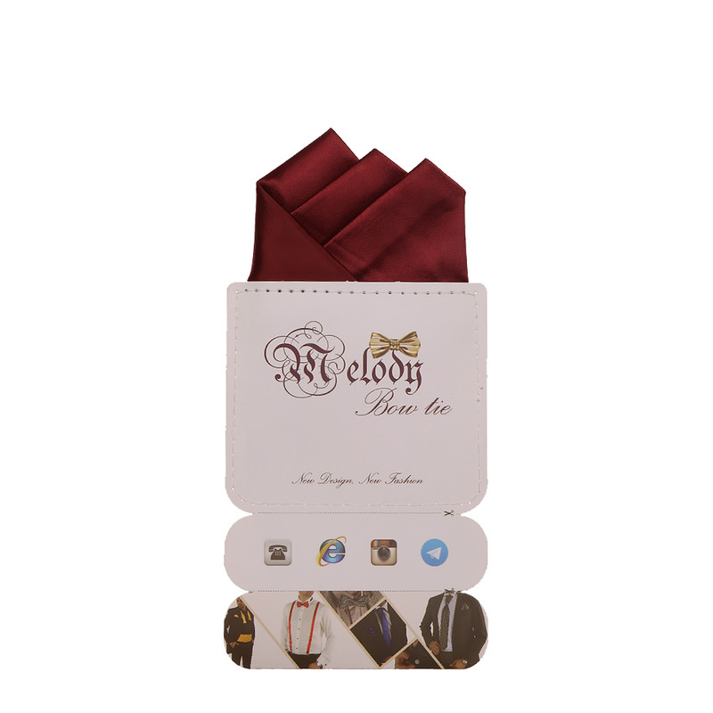 دستمال جیب مردانه ملودی مدل PS5104MSODrd