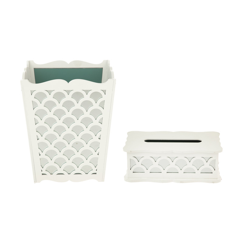 ست سطل و جای دستمال کاغذی مدل Umbrella_195