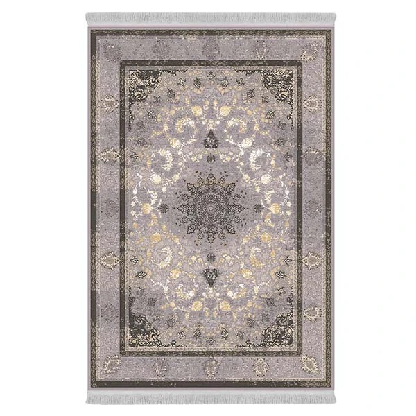 فرش پارچه‌ای دفه مدل فرشینه طرح مدرن کد 229