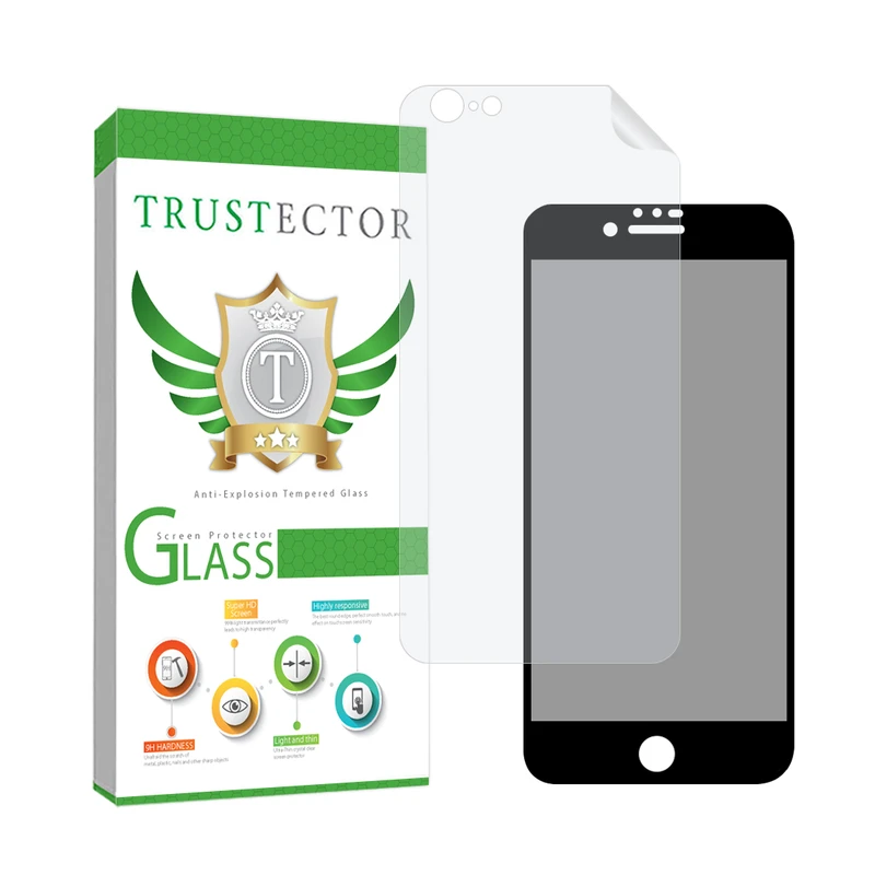 محافظ صفحه نمایش تراستکتور مدل FULLPRIVNANOT مناسب برای گوشی موبایل اپل iPhone 6s / iPhone 6 به همراه محافظ پشت گوشی