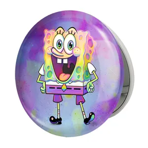 آینه جیبی خندالو طرح باب اسفنجی مدل تاشو کد 24706 