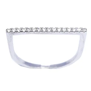 انگشتر نقره زنانه مدل 7439