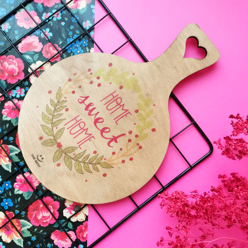 تخته سرو طرح Home Sweet-05