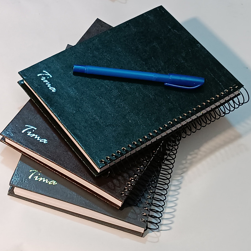 دفتر یادداشت 100 برگ تیما مدل ROCK مجموعه 6 عددی