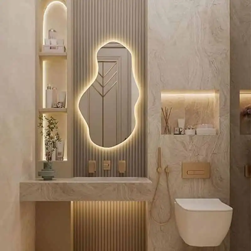 آینه سرویس بهداشتی الف طرح سانا کد BA-70-60