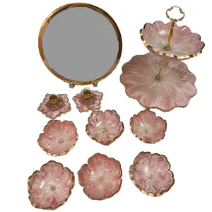 مجموعه ظروف هفت سین ده پارچه مدل قاصدک کد N01