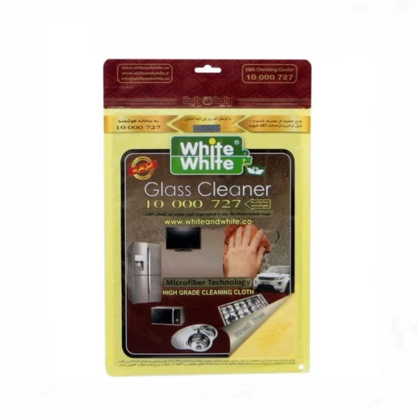 دستمال نظافت خانه و آشپزخانه میکروفایبر وایت اند وایت مدل 10000727