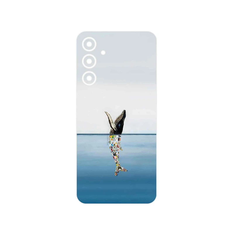 برچسب پوششی ماهوت مدل Collage of Sea Trash مناسب برای گوشی موبایل سامسونگ Galaxy A16 5G