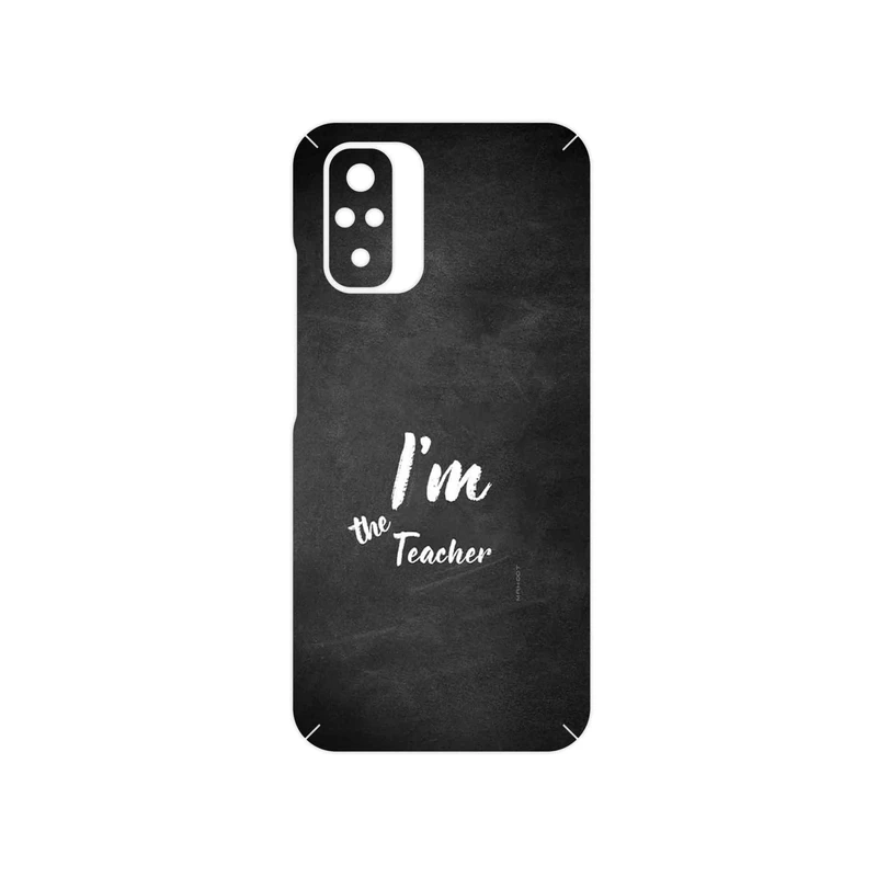 برچسب پوششی ماهوت مدل Teacher مناسب برای گوشی موبایل شیائومی Redmi Note 10