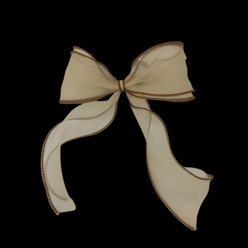 کش مو دخترانه مدل پاپیون دنباله دار 995