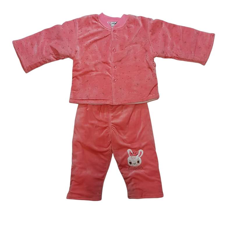 ست کاپشن و شلوار نوزادی مدل ASH283