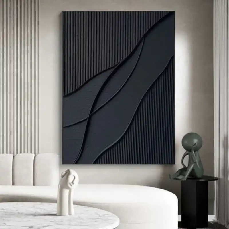 تابلو نقاشی رنگ برجسته مدل t20