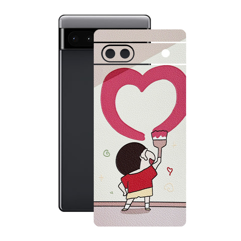 برچسب پوششی ریمکس مدل Leth طرح عاشقانه مناسب برای گوشی موبایل گوگل Pixel 6a