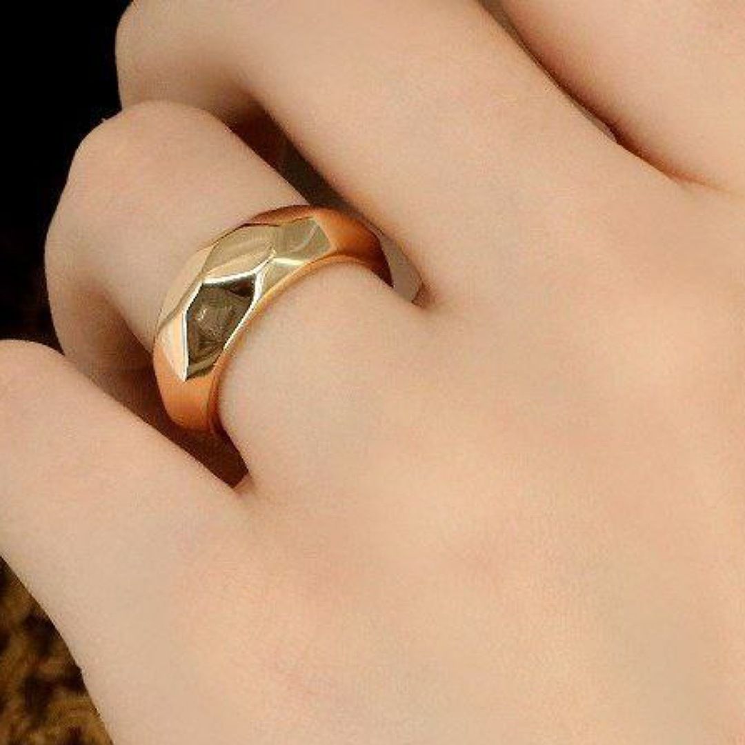انگشتر زنانه ژوپینگ مدل آینه ای XP 025 -  - 3