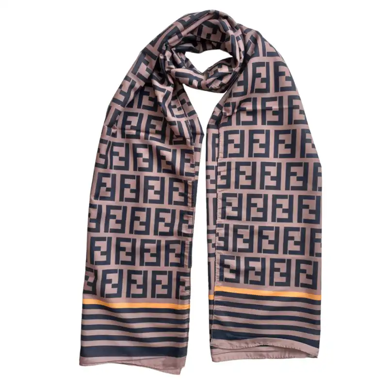 شال زنانه مدل نخی حاشیه خط دار کد 52