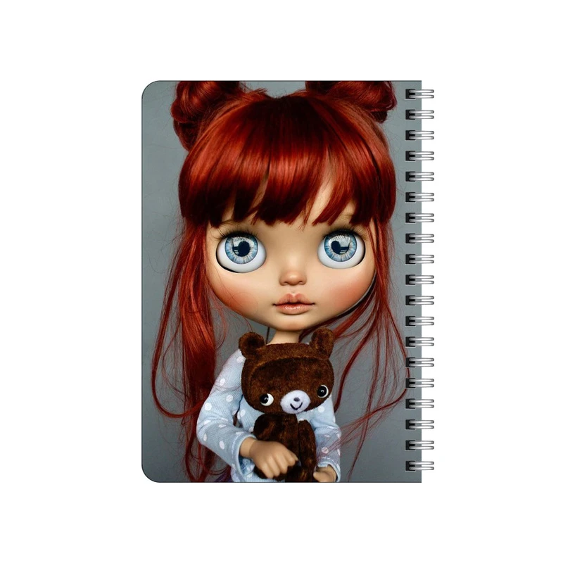 دفترچه یادداشت بامبیلیپ مدل چوبی طرح دختر و خرس کد 1294592