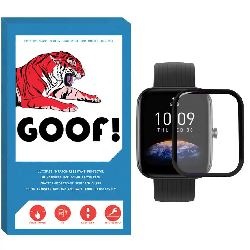 محافظ صفحه نمایش نانو گوف مدل WTCH-G مناسب برای ساعت هوشمند امیزفیت Bip 3 Pro