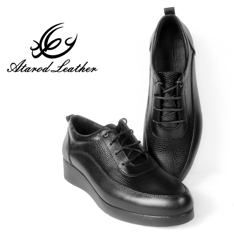 کفش طبی زنانه چرم عطارد مدل چرم طبیعی کد SH83