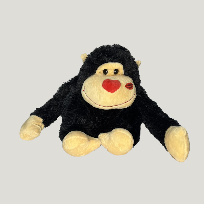 عروسک طرح میمون گوریل مدل Lovely Gorilla کد SZ13/1131 طول 27 سانتی متر
