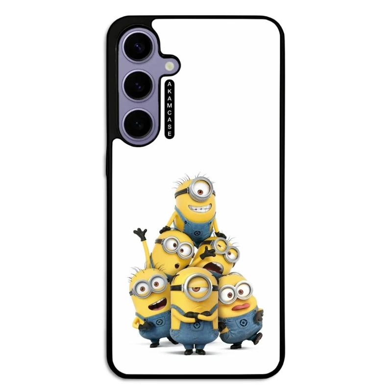 کاور آکام مدل AMC-WSGS24P-MINIONS3 مناسب برای گوشی موبایل سامسونگ Galaxy S24 Plus