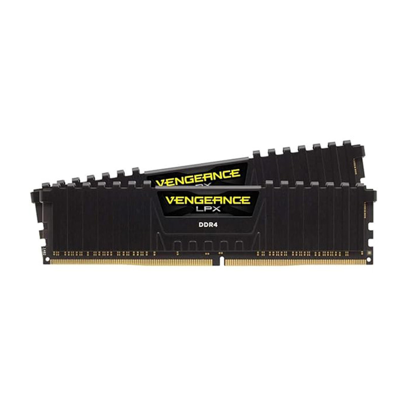 رم دسکتاپ DDR4 دو کاناله 3600 مگاهرتز CL18 کورسیر مدل VENGEANCE LPX ظرفیت 64 گیگابایت