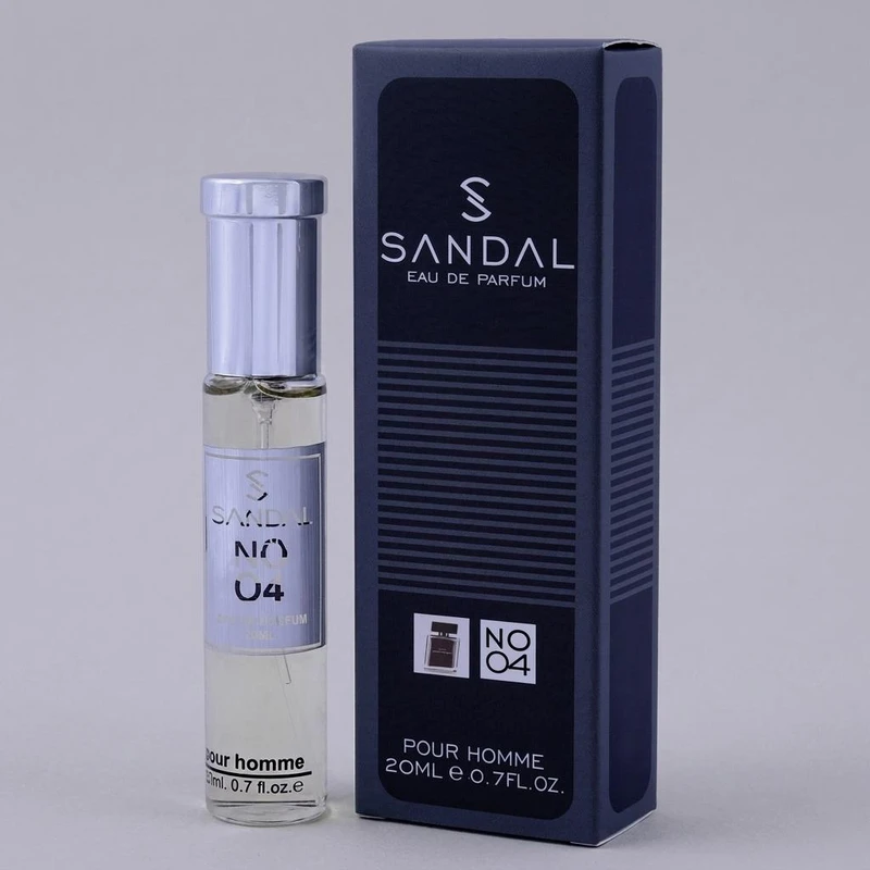 عطر جیبی مردانه صندل مدل Narciso rodriquez حجم 20 میلی لیتر