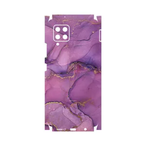 MAHOOT Purple Marble-FullSkin Cover Sticker for Samsung Galaxy A42