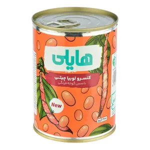 کنسرو لوبیا چیتی با سس گوجه فرنگی هایلی - 380 گرم