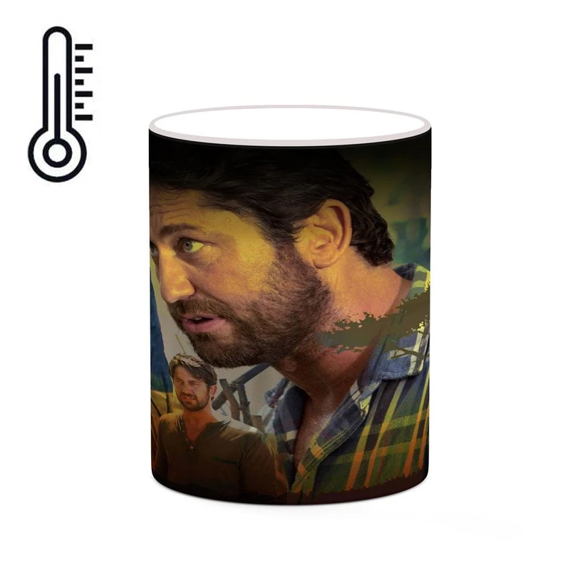 ماگ حرارتی کاکتی طرح جرارد باتلر Gerard Butler مدل mgh26026