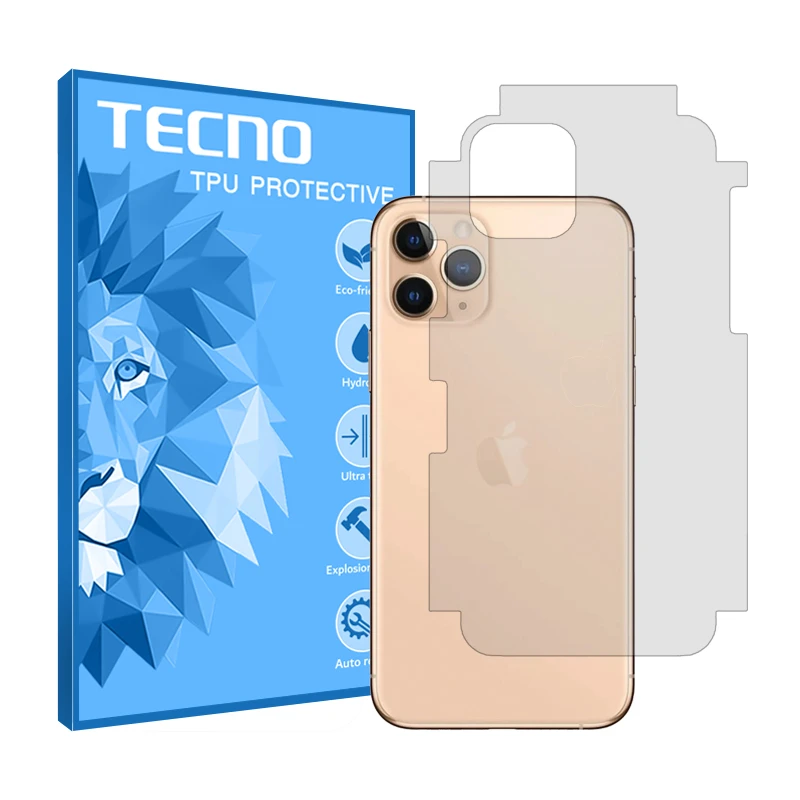 محافظ پشت گوشی شفاف تکنو مدل HyGEL مناسب برای گوشی موبایل اپل iPhone 11 Pro Max
