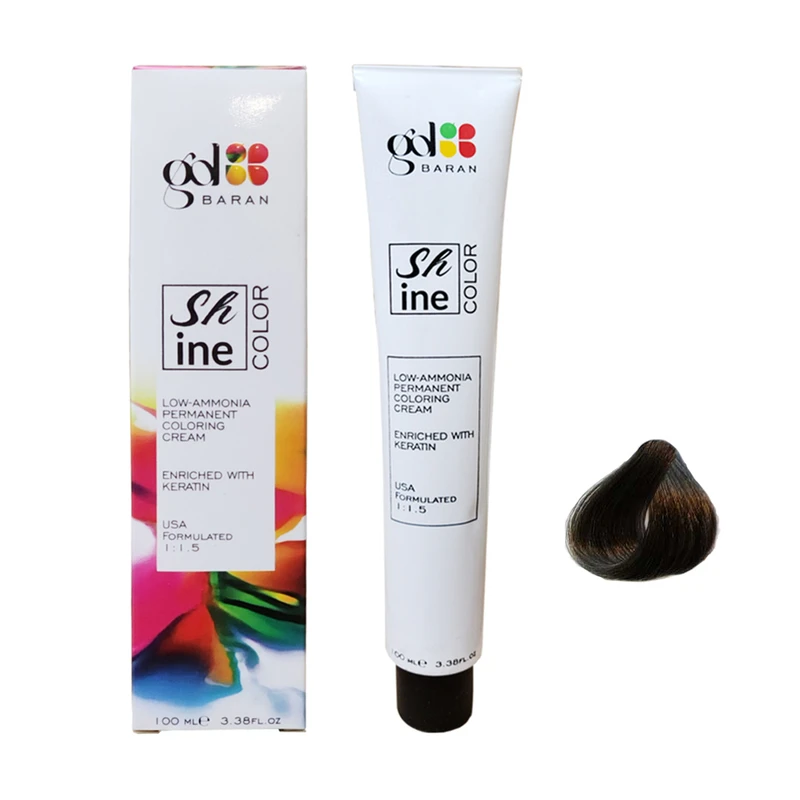 رنگ مو گلباران شماره 7.1 حجم 100 میلی لیتر رنگ بلوند خاکستری متوسط