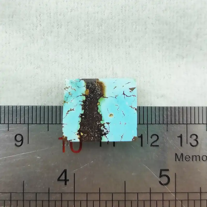 سنگ فیروزه نیشابور سلین کالا مدل مستطیل کد Pc5-2